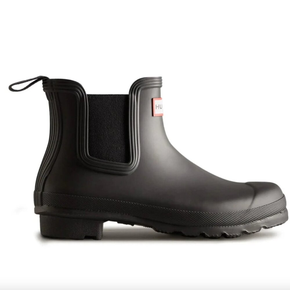 HUNTER Original Chelsea Rain Boot - Women's [Size 10] -Matte Black